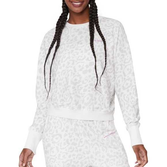 Spiritual Gangster Tops - NWT Spiritual Gangster Laguna Sweatshirt, Size: Small, Color: Animal Print